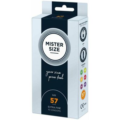 Mister Size MISTER SIZE 57mm Condoms 10pcs