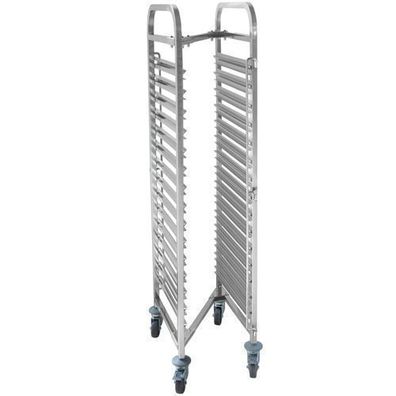 Stahlwagen für den Transport von GN 15 x GN1/1 Behältern und Trays