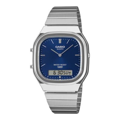 Casio - AQ-240E-2A2EF - Armbanduhr - Unisex - Quarz - Collection Retro