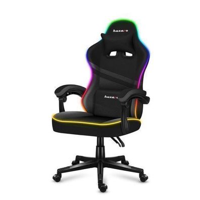 Huzaro Force 4.4 RGB Schwarzer Gaming-Stuhl