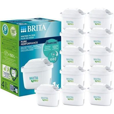 10 Stück BRITA MAXTRA PRO Kartuschen Originalfilter