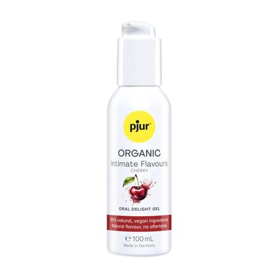 Organic Oral Delight Gel für intime Aromen, Kirsche, 3,4 g Loz/ 100 ml
