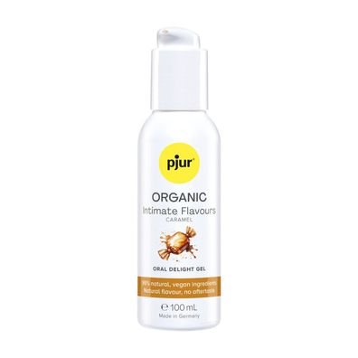 Organic Oral Delight Gel für intime Aromen, Karamell, 3,4 g, 100 ml