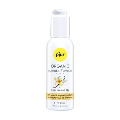 Organic Oral Delight Gel für intime Aromen, Vanille, 3,4 g, 100 ml
