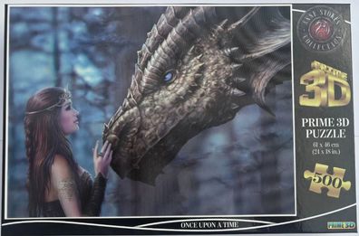 3D Puzzle „Once Upon A Time“ Anne Stokes Collection 500 Teile mit magischem 3D Effekt