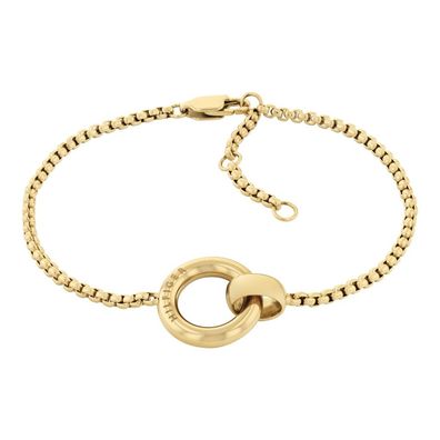 Tommy Hilfiger Damen Armband 2780947 Edelstahl, Gold plattiert
