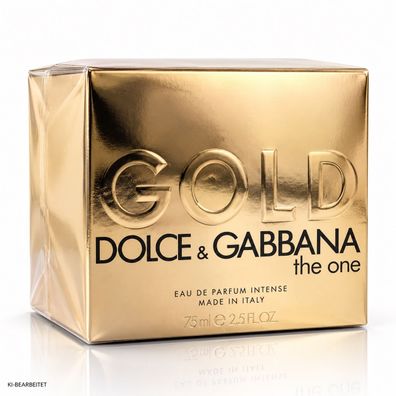 Dolce & Gabbana The One Gold EDP Intense 75 ml Damen Parfum Neu OVP