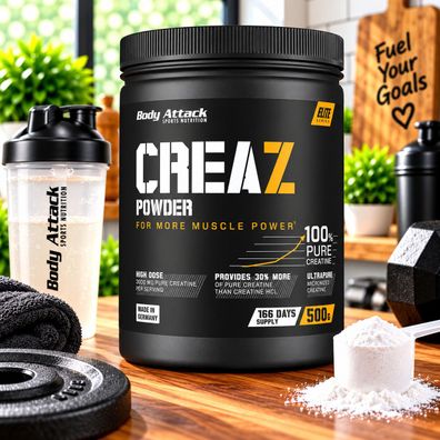 Body Attack CREAZ Powder 500g Dose