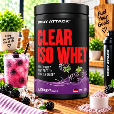 Body Attack CLEAR ISO WHEY 300g Dose