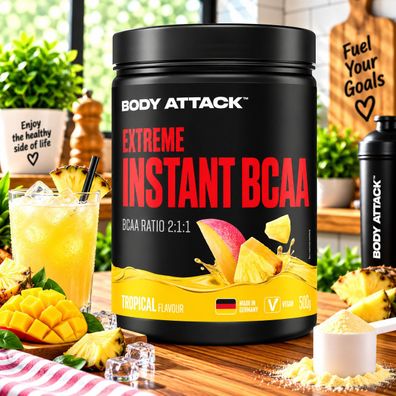 Body Attack Extreme Instant BCAA 500g Dose