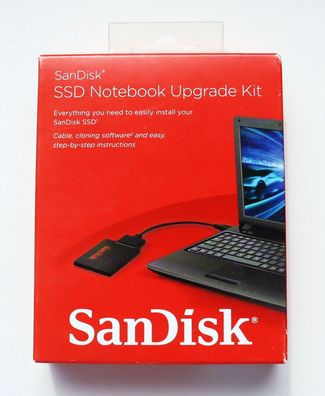 NEU: SanDisk SSD Notebook Upgrade Kit Kartenlesegerät SDSSD-UPG-G25