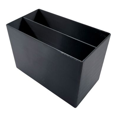 YouClip Organizer Dacia Renault Ablage 2 Fächer Zubehör Halter Schwarz PETG