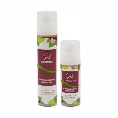 Rosskastanien Gel (50 ml / 100 ml) - Karo Natura