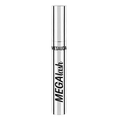 Mesauda Mega Lash Metallizato, Volumengebende Wimperntusche, Schwarz, 14 ml