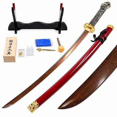 Highlander Conner MacLeod Katana Blutdamast Edition