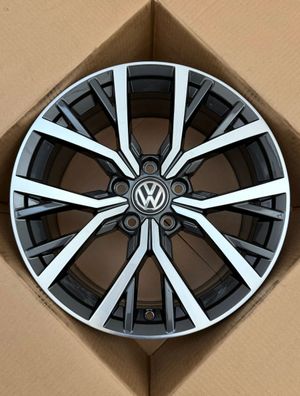 1x Orig VW Tiguan 5N AD1 Allspace 17 Zoll Alufelge Tulsa 5NA601025AA 7,0Jx17 ET40 NEU
