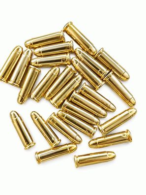 25 Stück Deko Patronen für Colt Kaliber 45er