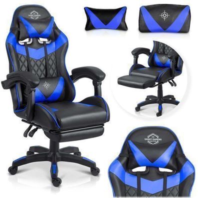 Sofotel Draknor II Gaming-Stuhl schwarz und blau