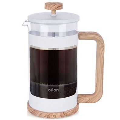 Whiteline Kaffee- und Teemaschine aus Glas mit Kolben, 650 ml