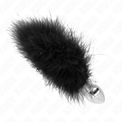 KINK Edelstahl Anal Plug 11 X 7 Cm mit Feder 11 Cm