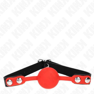 KINK Rot Silikon Ball 4 Cm Knebel 60 X 2 Cm