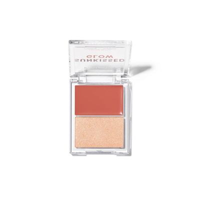 Sunkissed Glow, Glow&Illuminating, Rouge-Highlighter-Palette, Mauve Horizon 4,7g