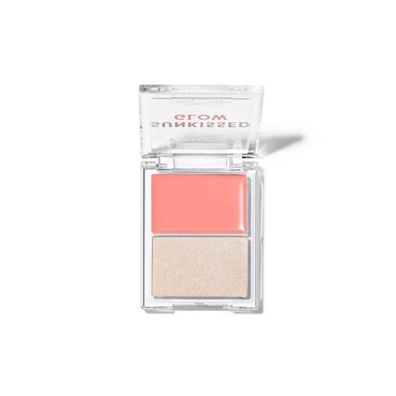 Sunkissed Glow, Glow&Illuminating, Rouge-Highlighter-Palette, Pink Sunrise 4,7g