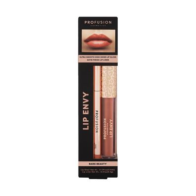 Profusion Cosmetics Set Lip Envy Bare Beauty (Lipgloss, Lippenkonturenstift)
