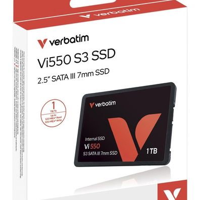 Vi500 S3 1 TB SSD intern 2 5" Verbatim5" 5" (6 4 Verbatim4 4 cm)(49353)