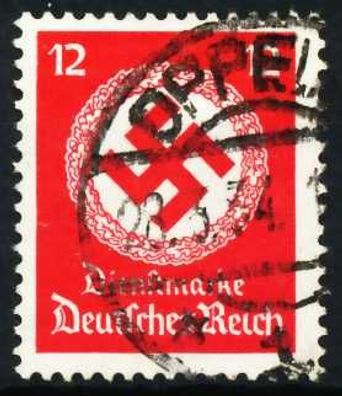 Deutsches REICH Dienstmarken 1934 38 Nr 138a gestempelt X643152