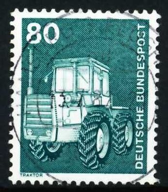BRD DS Industrie u. Technik Nr 853 zentrisch gestempelt X66C79A