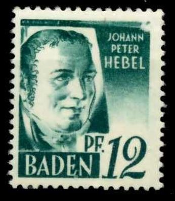 FZ BADEN 1. Ausgabe Spezialisiert Nr 4yvI postfrisch X6C0AEA