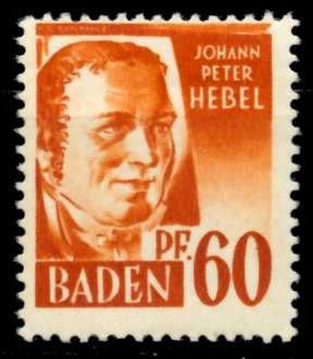 FZ BADEN 1. Ausgabe Spezialisiert Nr 10yvI postfrisch X6C0B32