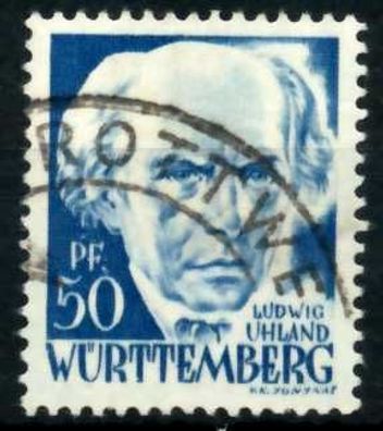 FZ Württemberg 2. Ausgabe Spezialisiert Nr 24 gestempelt X6DBACE