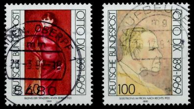 BRD 1991 Nr 1572-1573 zentrisch gestempelt X847B8A