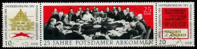 DDR Zusammendruck Nr WZd237 gestempelt 3ER STR X94CDA2