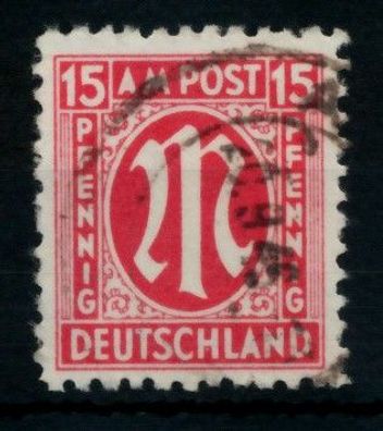 BIZONE AM-POST Nr 24Az gestempelt X767A7A