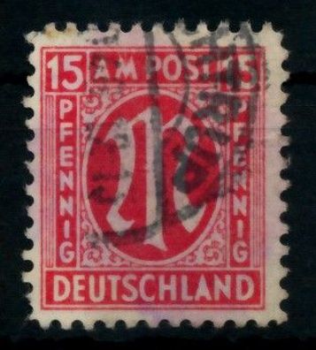 BIZONE AM-POST Nr 24Az gestempelt X767A5A