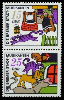 DDR Zusammendruck Nr SZd118 postfrisch SENKR PAAR SBD1E82