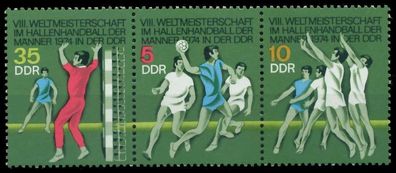 DDR Zusammendruck Nr WZd301 postfrisch 3ER STR SBD786E