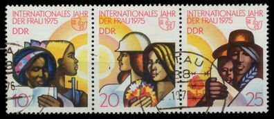 DDR Zusammendruck Nr WZd322 gestempelt 3ER STR X1362FA