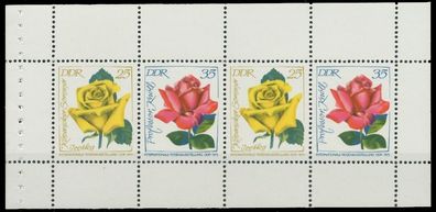 DDR Heftchenblatt Nr HB15A postfrisch HB Sccdafa