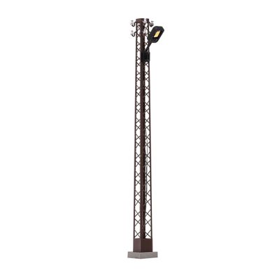 Busch 4184 Rost Gittermastl. gelb eckig Spur H0
