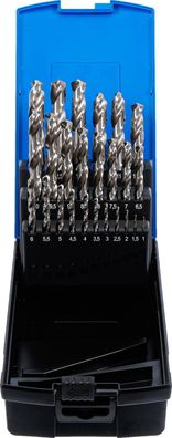 BGS-110 HSS Spiralbohrer-Satz 1-13 mm 26-tlg