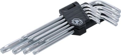 BGS-816 I T-Profil-Winkelschlüssel-Satz T10 - T50, 9-tlg