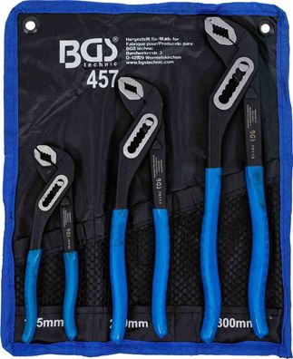 BGS-457 Wasserpumpenzangen-Satz 3-tlg