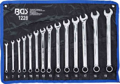 BGS-1228 Maul-Ringschlüssel-Satz extra lang 6-19 mm 14-tlg