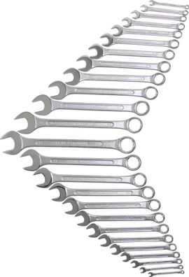 BGS-1190 Maul-Ringschlüssel-Satz, DIN 3113A, 6-32 mm, 25-tlg