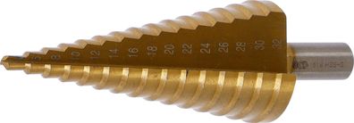 BGS-1619 Stufenbohrer titannitriert 4-32 mm