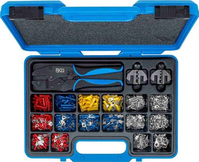 BGS-1411 Crimpzangen-Satz mit 1000 Kabelschuhen